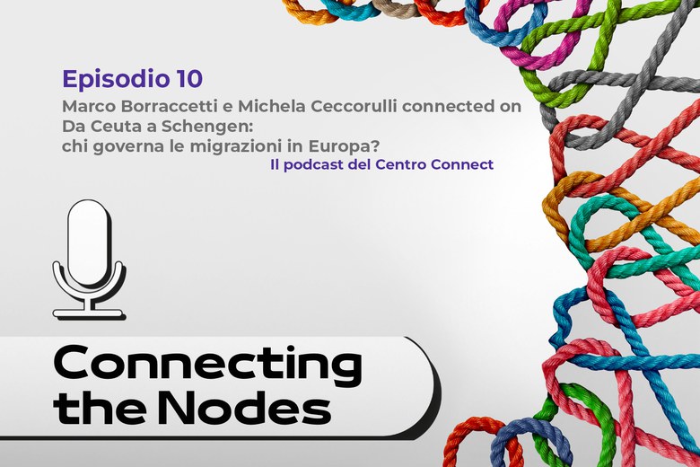 Copertina del nono episodio di connecting the nodes, il podcast del centro di ricerca connect